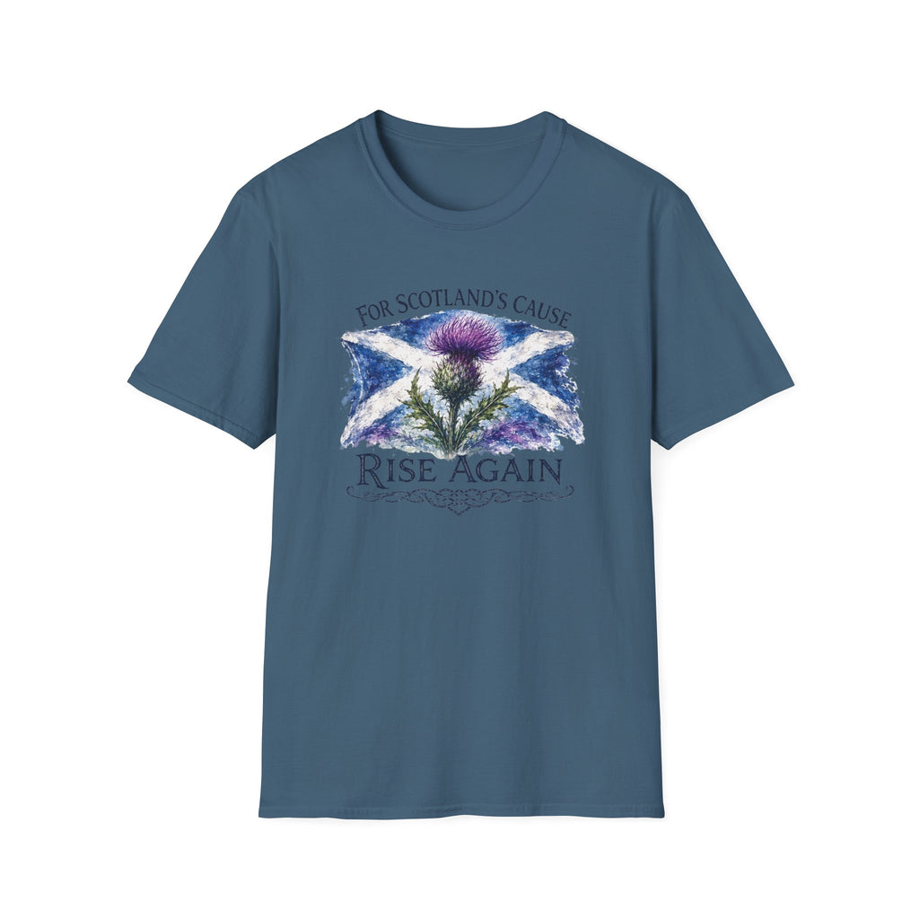 "For Scotland's Cause, Rise Again" Tee