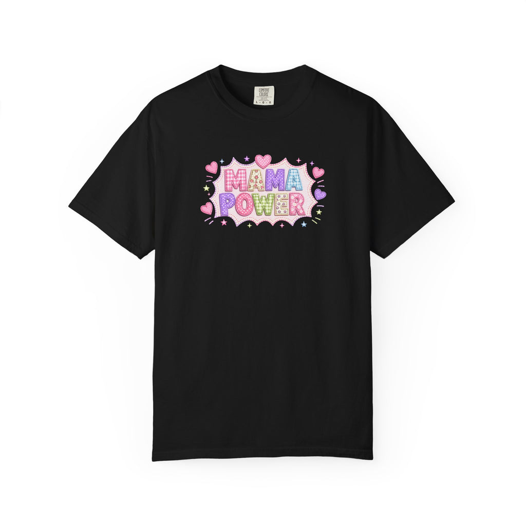 Mama Power T-Shirt — Cute Pastel Mom Pride Graphic Tee