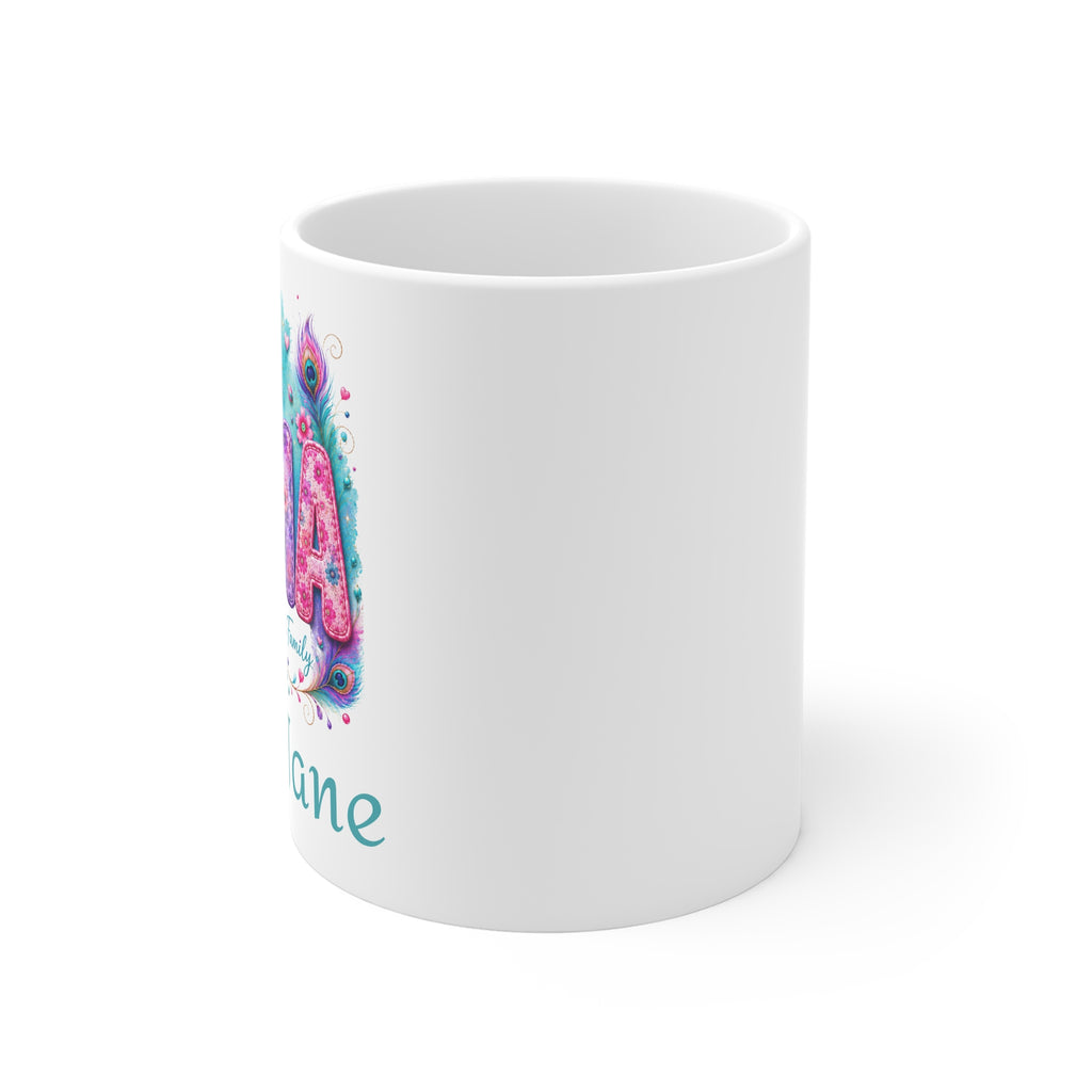 MAMA  "The Heart of Our Family" Mug - Personalised