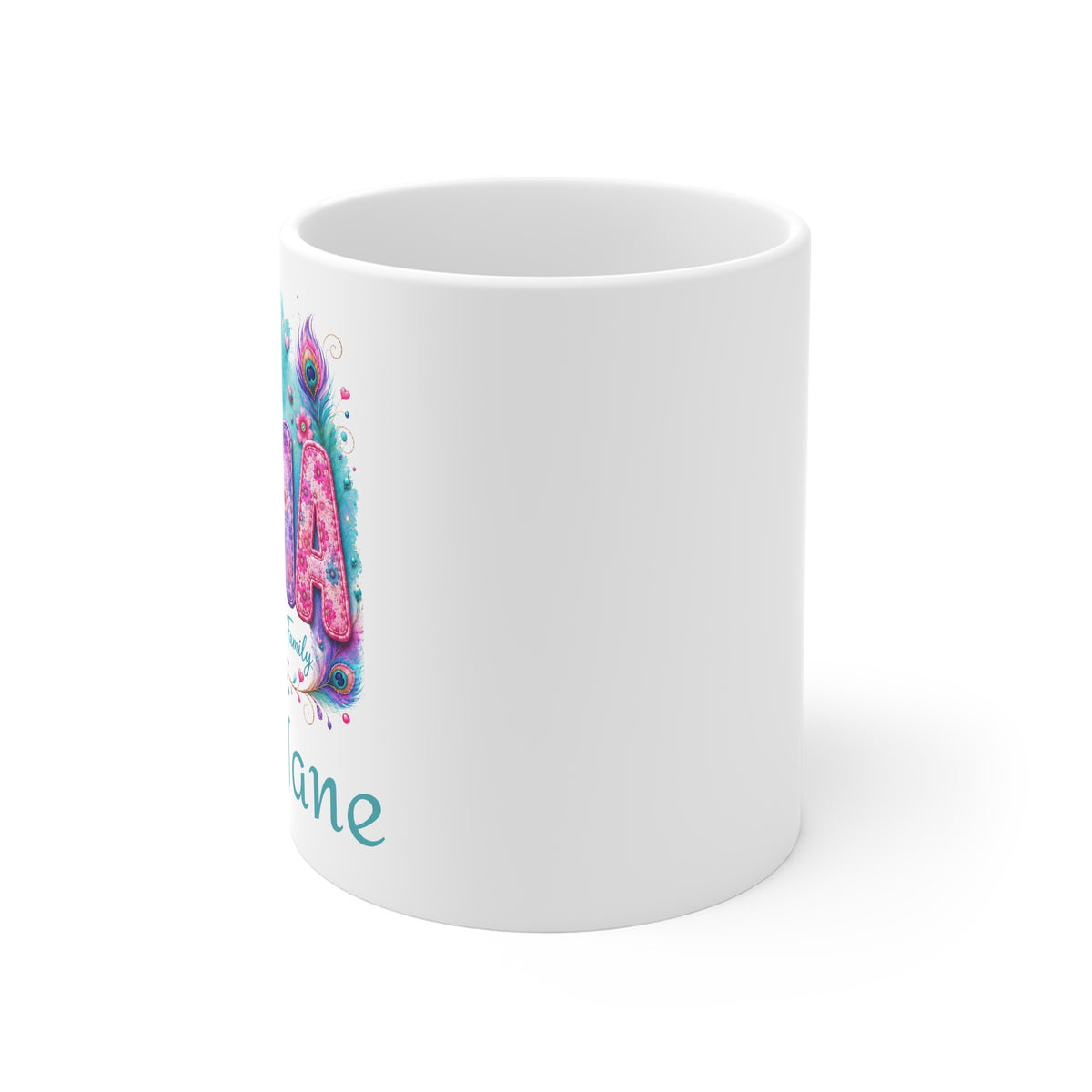 MAMA  "The Heart of Our Family" Mug - Personalised