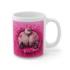 Pug 'I Puggin' Love You' Coffee Mug — Personalized Name Option