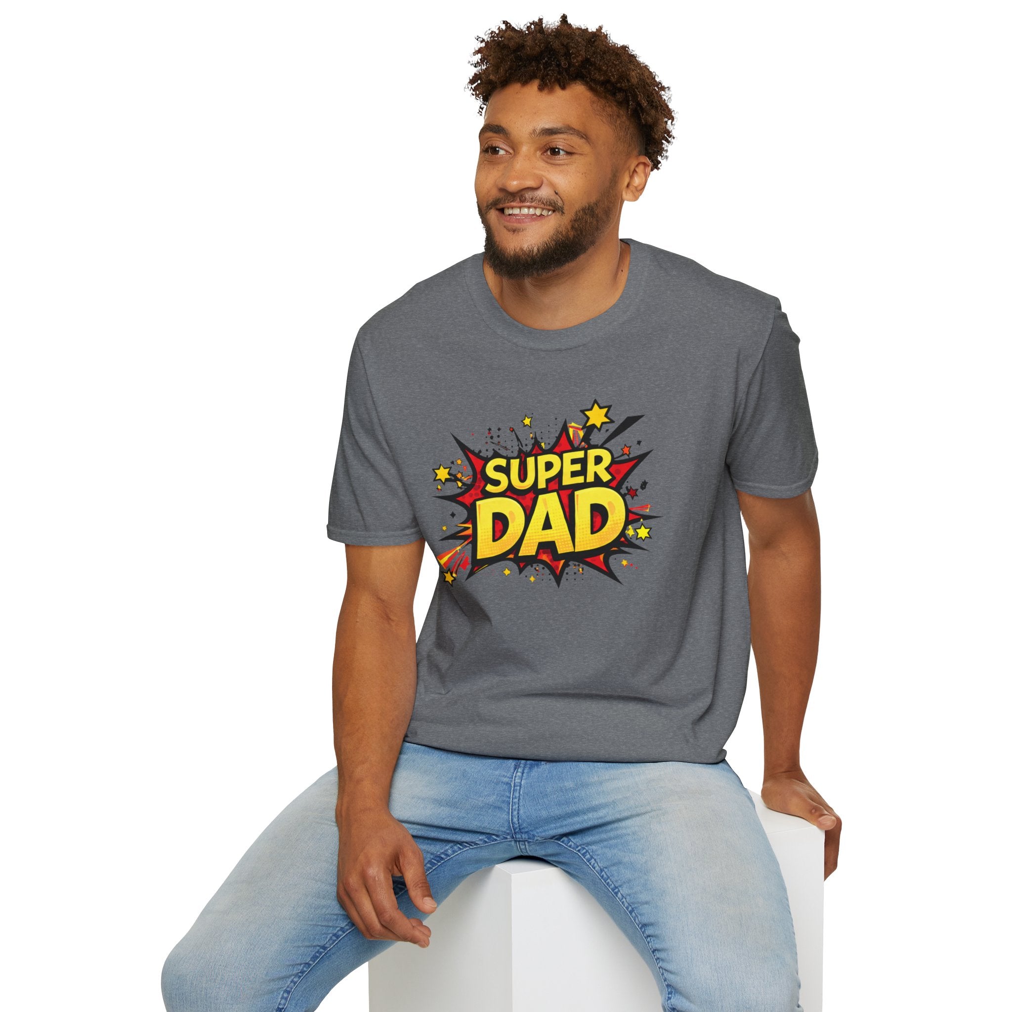 Super Dad Comic Book T-Shirt — Father’s Day Gift Tee
