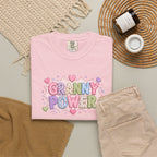 Granny Power T-Shirt — Retro Heart Graphic Tee for Grandmas