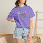 Nana Sunshine Floral T-Shirt — “NANA is the sunshine that makes our family garden bloom with love”