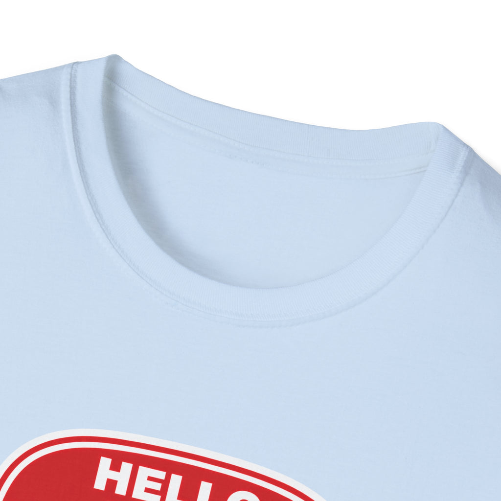 Hello My Name Is Daddy T-Shirt — Funny New Dad Gift for Father’s Day