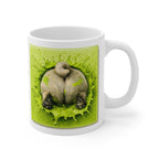 Pug Love Coffee Mug - "I Puggin' Love You" Personalized Pet Name Ceramic Mug