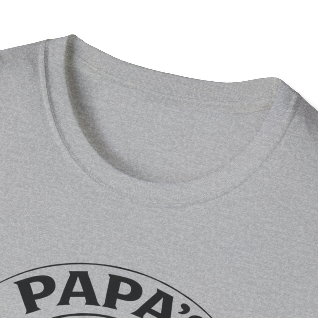 Papa’s Little Football Buddy T-Shirt — Personalized Soccer Dad Tee
