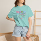 Nana Sunshine Floral T-Shirt — “NANA is the sunshine that makes our family garden bloom with love”