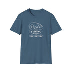 Papa's Little Fishing Buddies T-Shirt — Fathers Day Fishing Tee