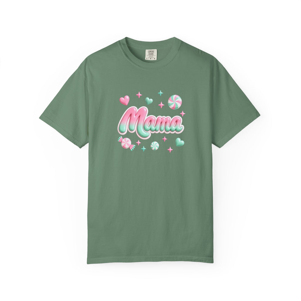 Mama Pastel Candy Script T-Shirt