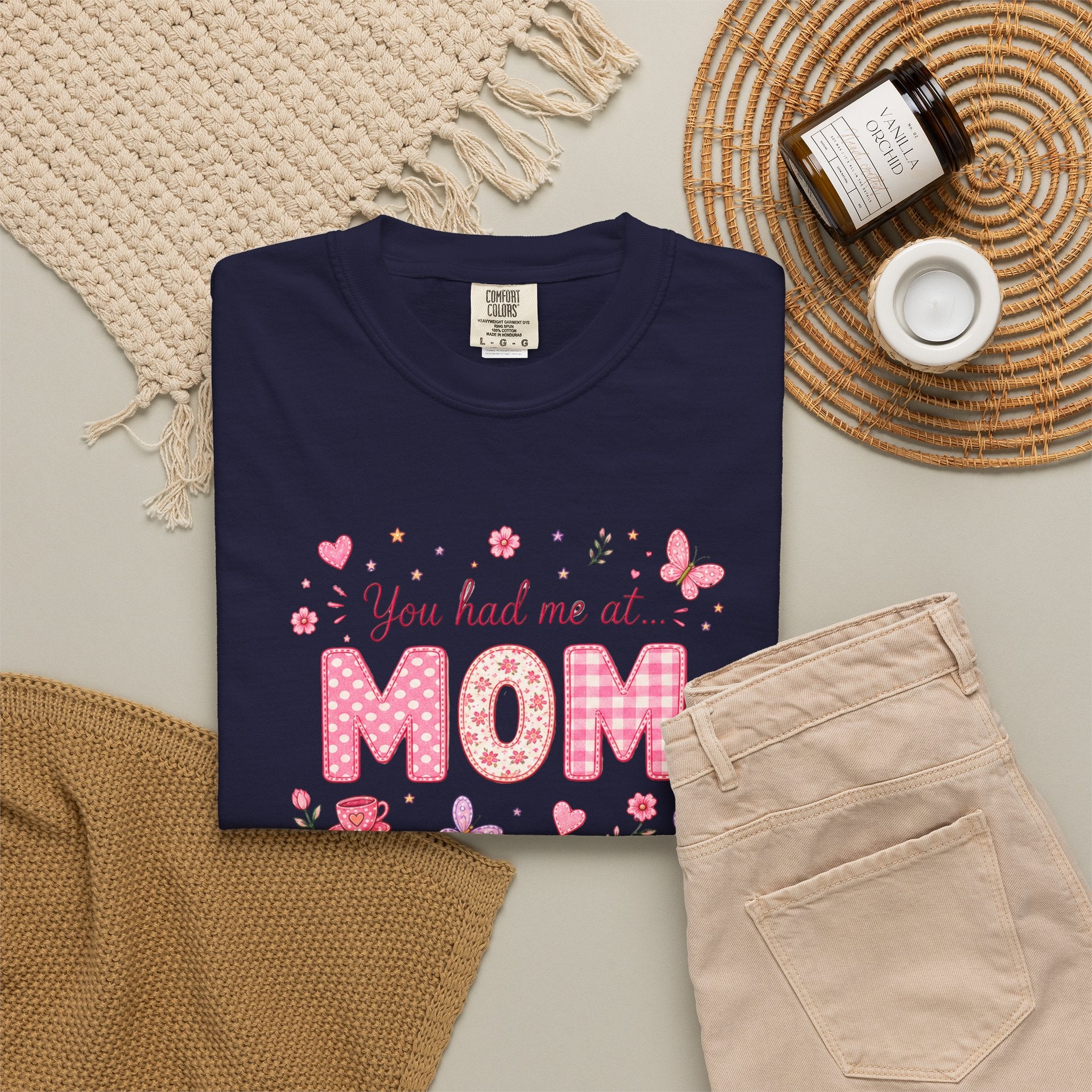 You Had Me at MOM Floral T-Shirt