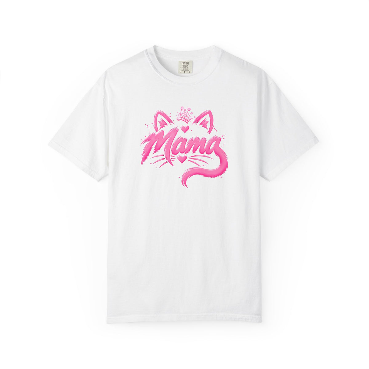Mama Cat Crown T‑Shirt