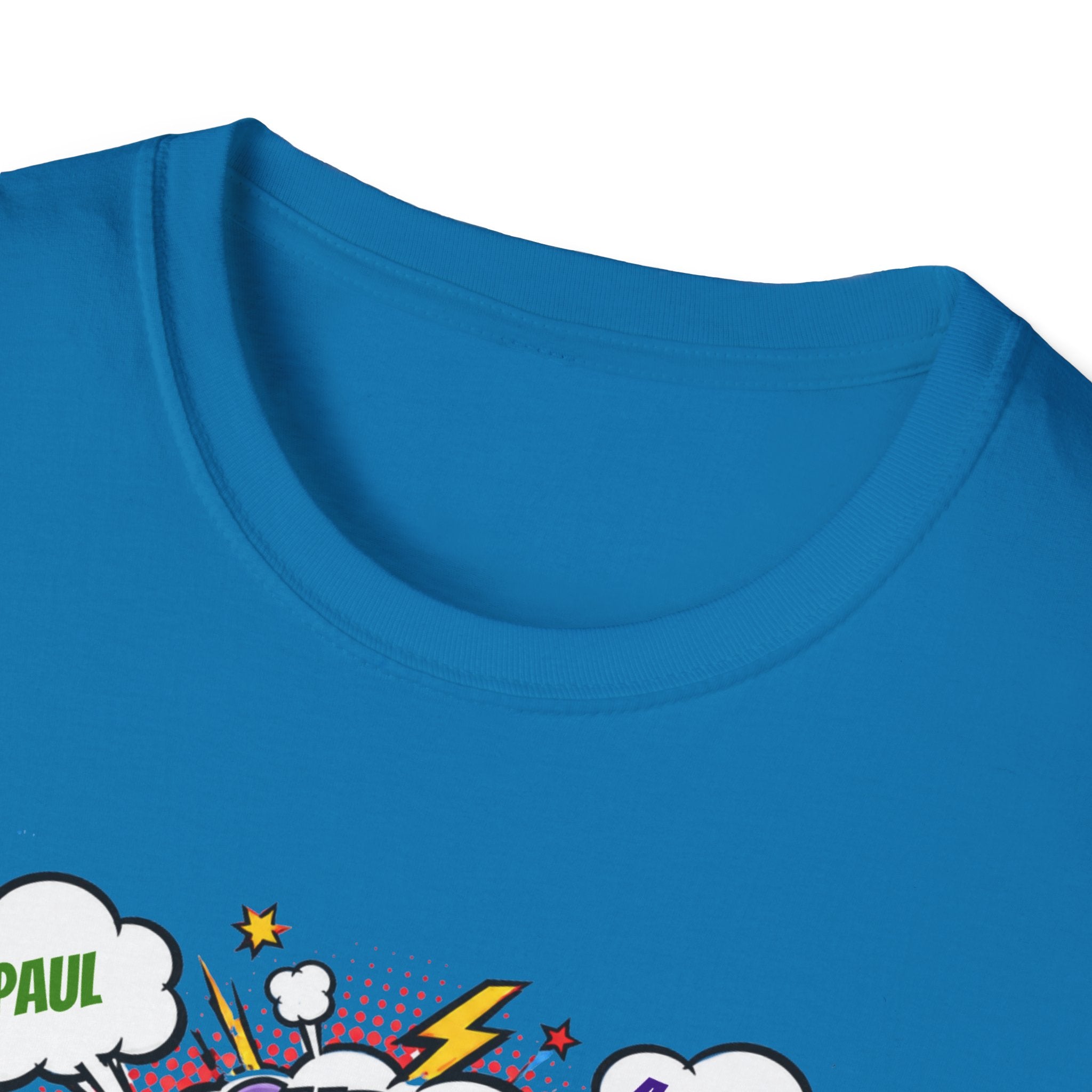 Super Papa Comic T-Shirt — Funny Father’s Day Gift
