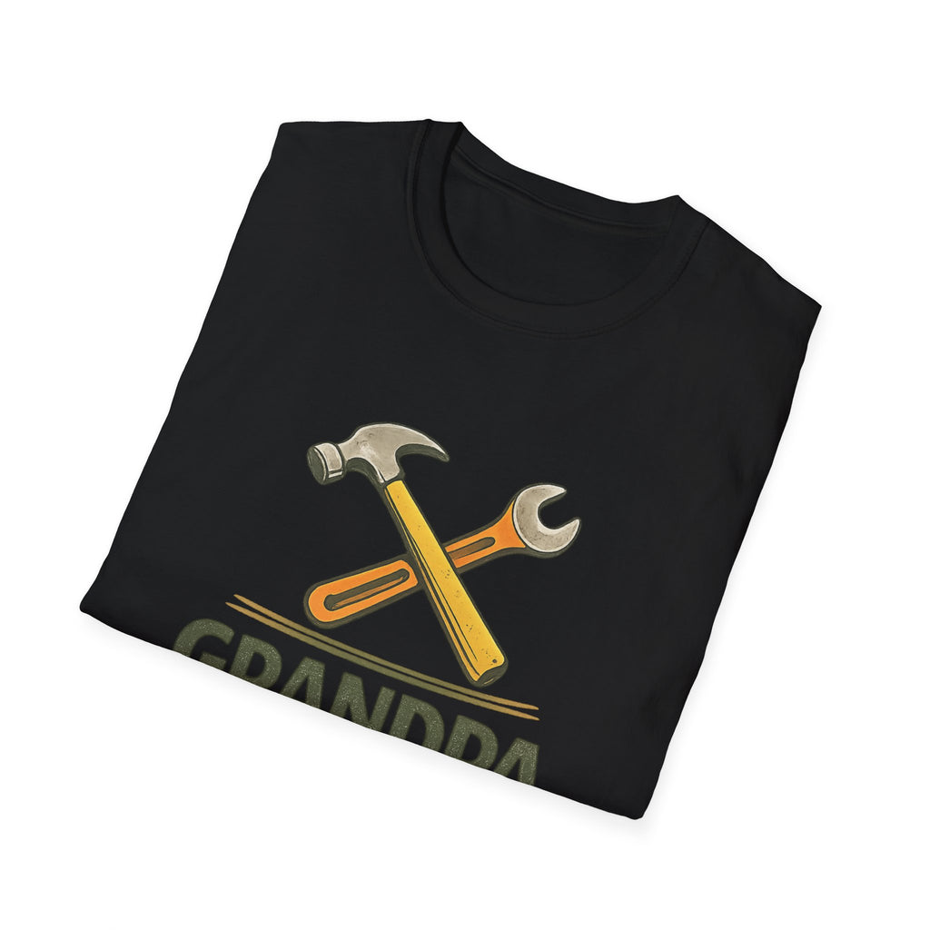 Grandpa Can Fix It T-Shirt — Handyman Tools Retro Tee for Fathers, Grandfathers & DIY Lovers