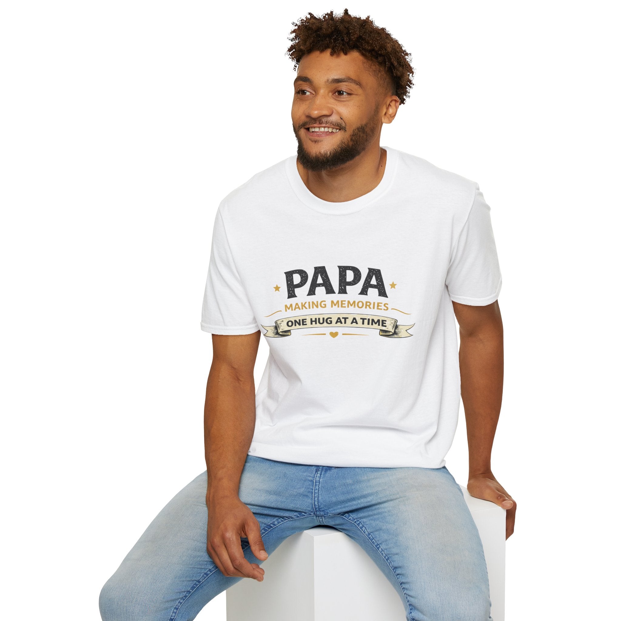 Papa "Making Memories One Hug at a Time" T-Shirt