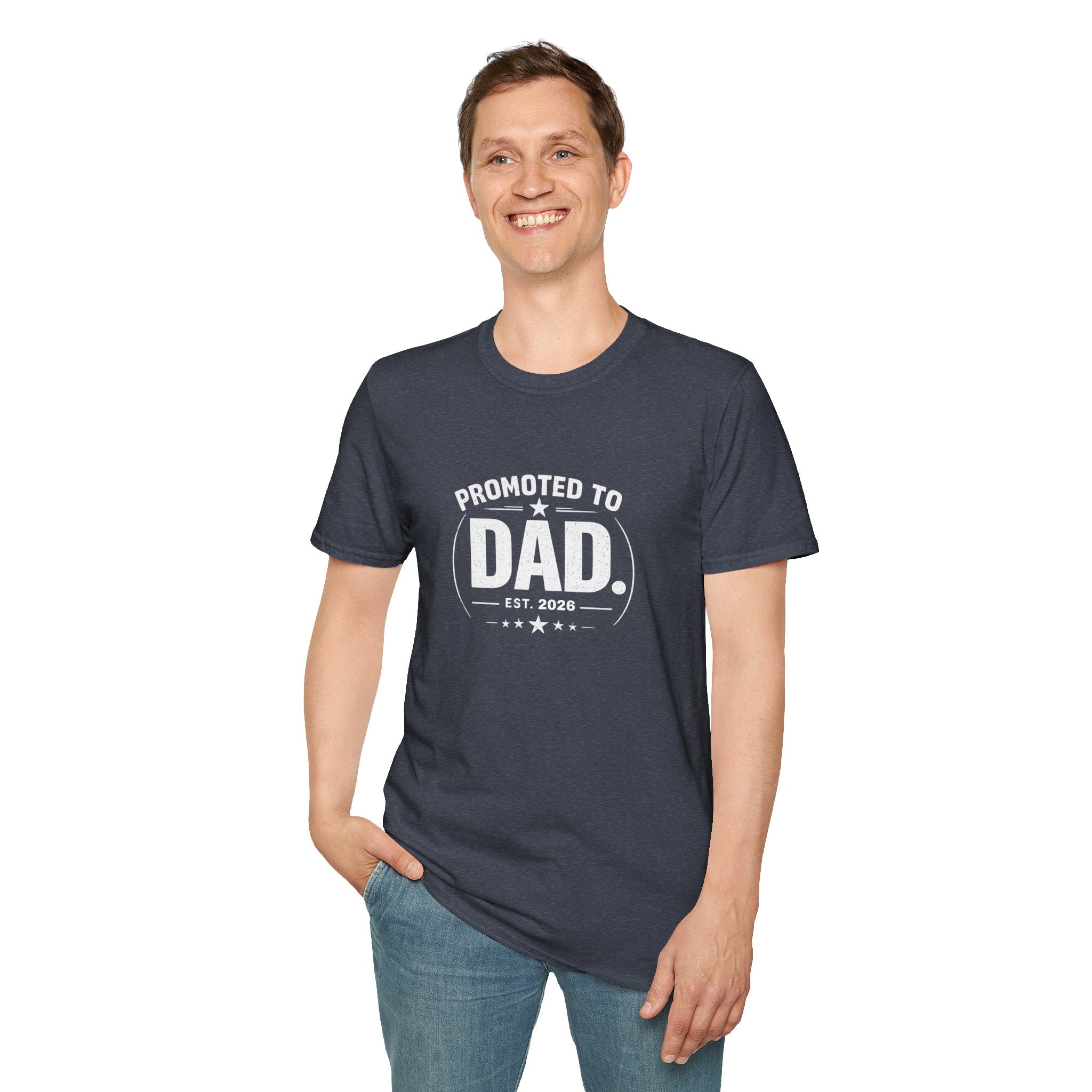 Promoted to Dad Est. 2026 T-Shirt