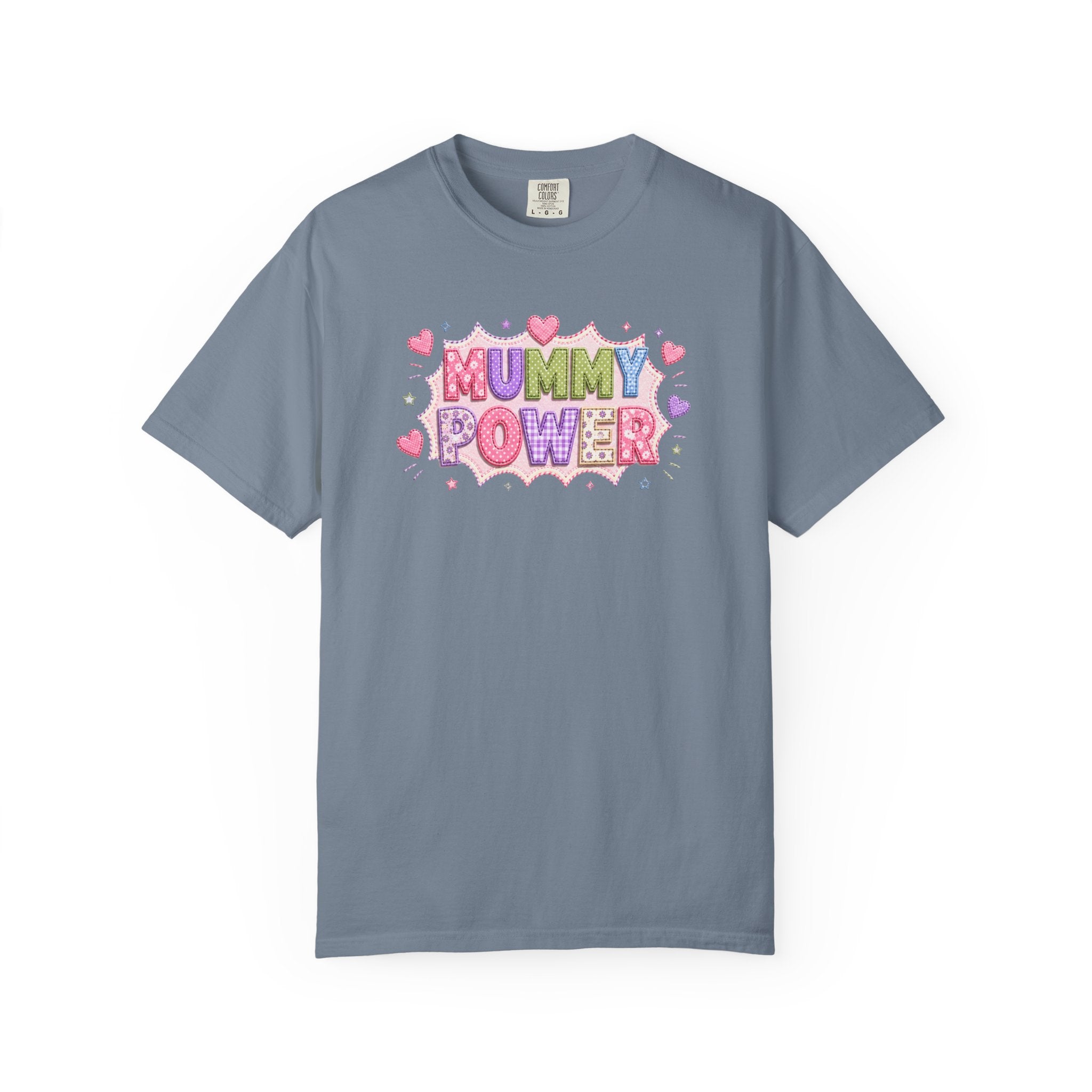 Mummy Power T-Shirt — Cute Pink Heart Mother's Day Tee