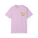 T-Shirt — "Gran Club" Retro Floral Badge Tee
