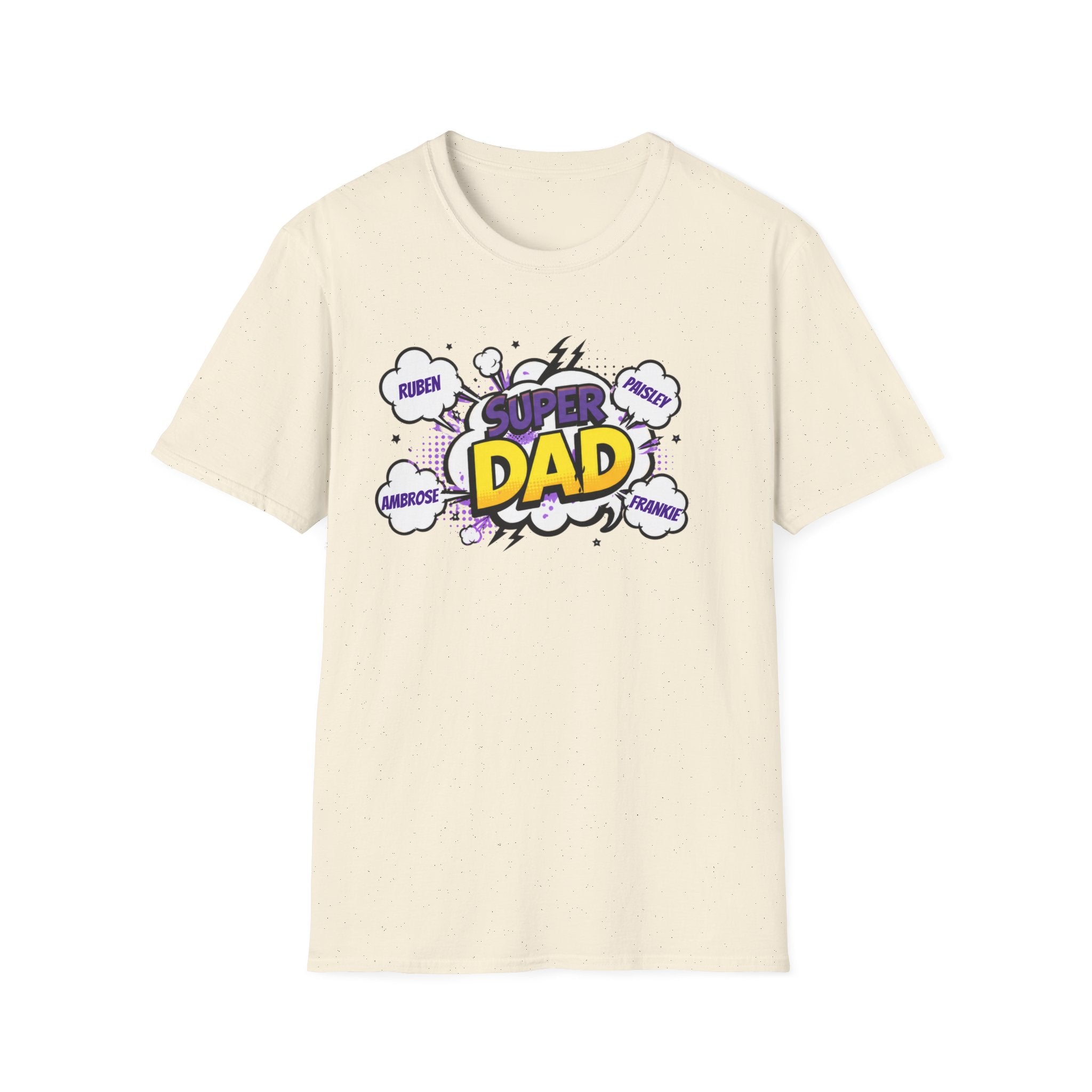 Super Dad Comic T-Shirt — Father's Day Gift Tee