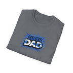 Super Dad T-Shirt — Scotland Flag themed Comic-Style Father's Day Gift