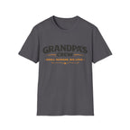 Grandpa's Crew T-Shirt — "Small Humans, Big Love" Grandpa Gift
