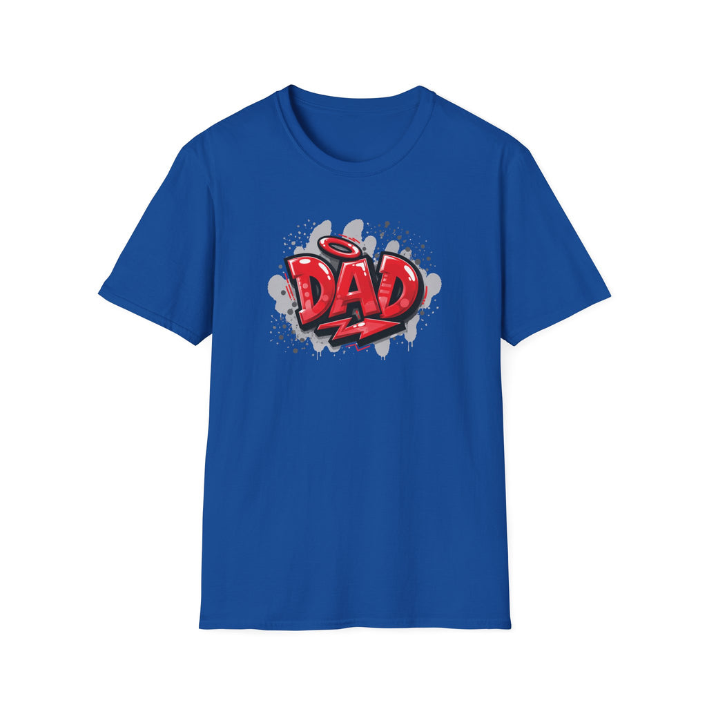 Dad Red Graffiti T-Shirt