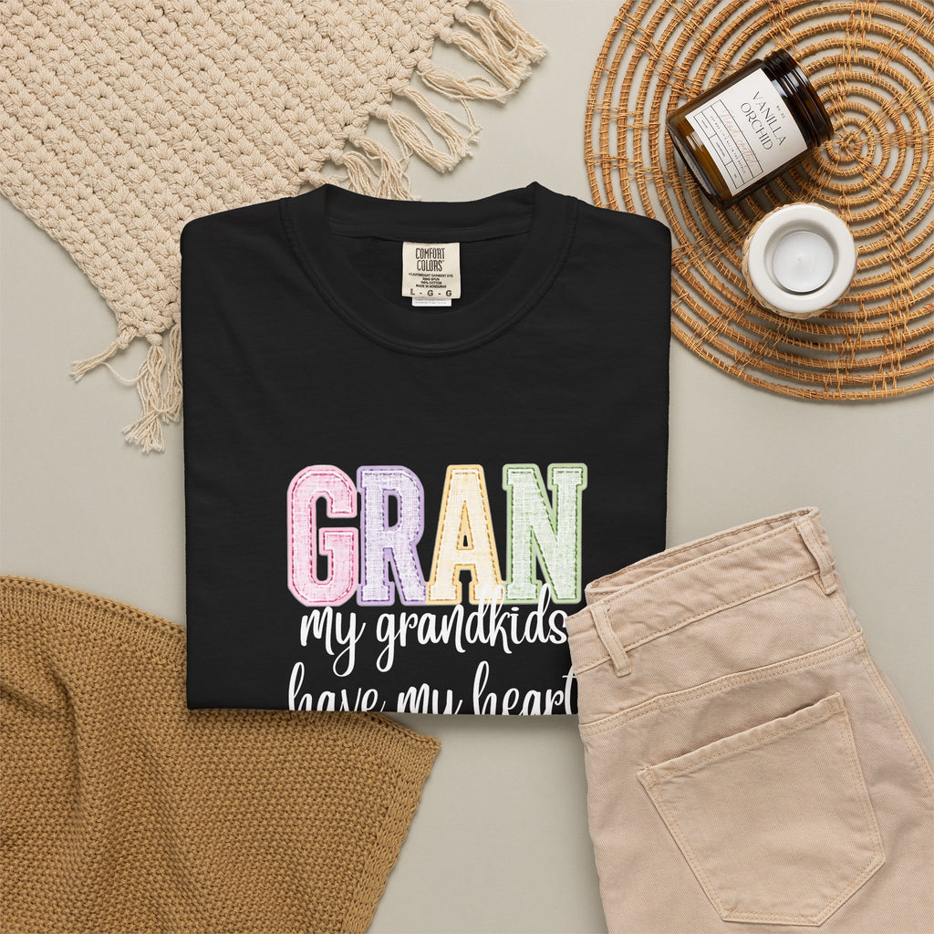 Heartfelt Gran T-Shirt for Grandparents - Perfect Gift for Mother's Day, Birthdays & Anniversaries