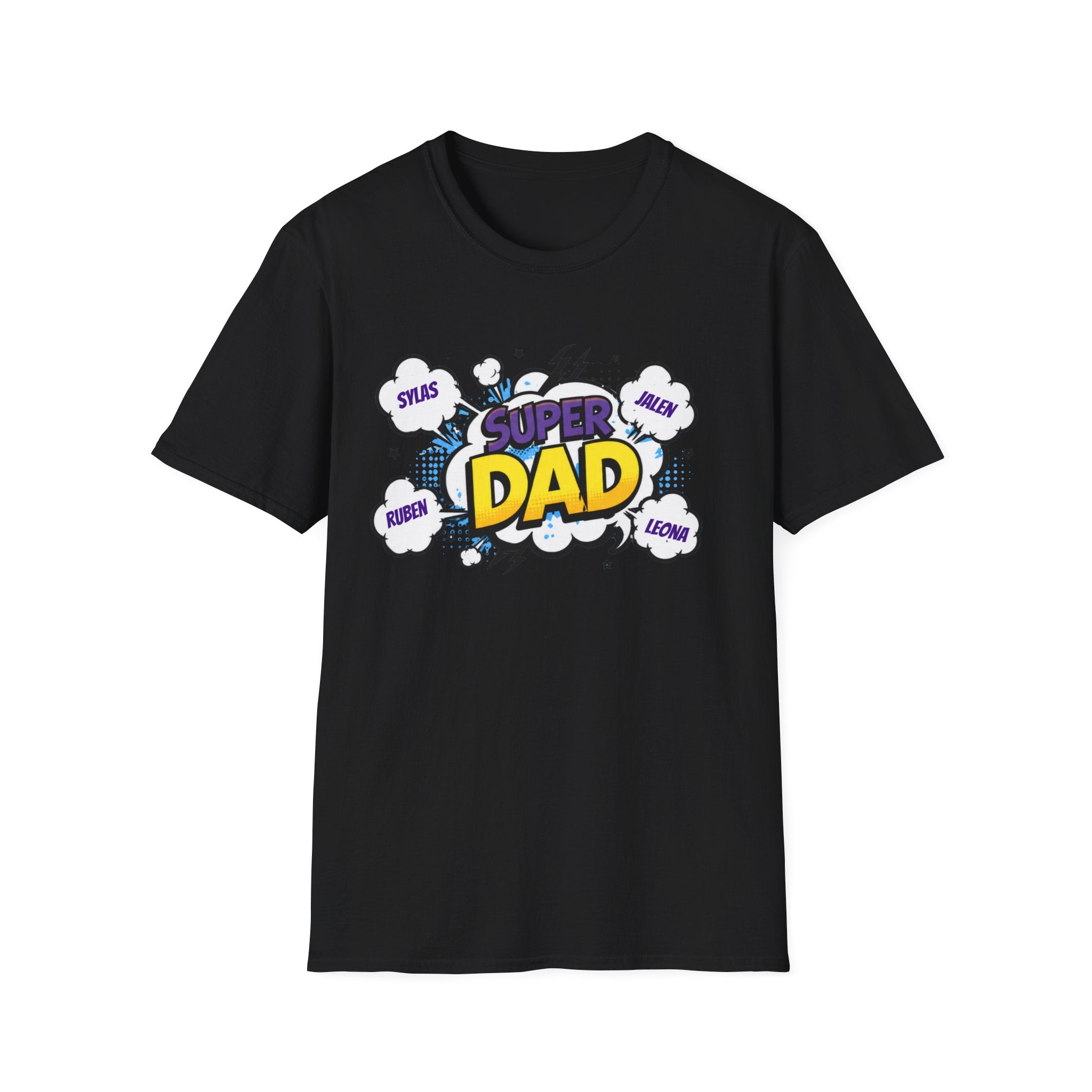 Super Dad Comic Graphic T-Shirt — Father’s Day Gift Tee
