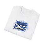 Super Dad T-Shirt — Scotland Flag themed Comic-Style Father's Day Gift