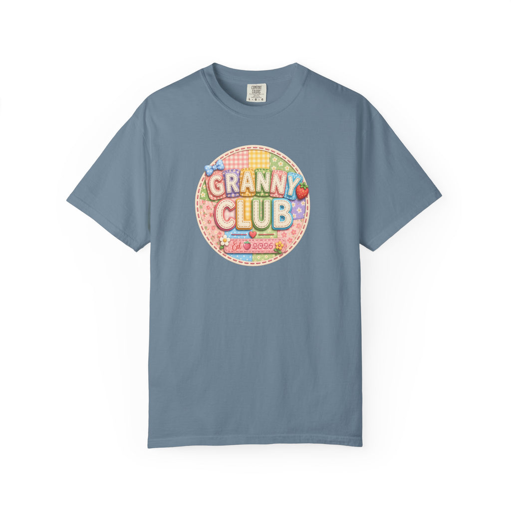 Granny Club Graphic T-Shirt — Retro Candy Patch Design