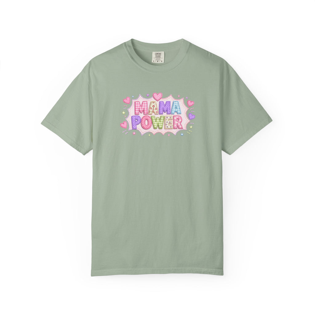 Mama Power T-Shirt — Cute Pastel Mom Pride Graphic Tee