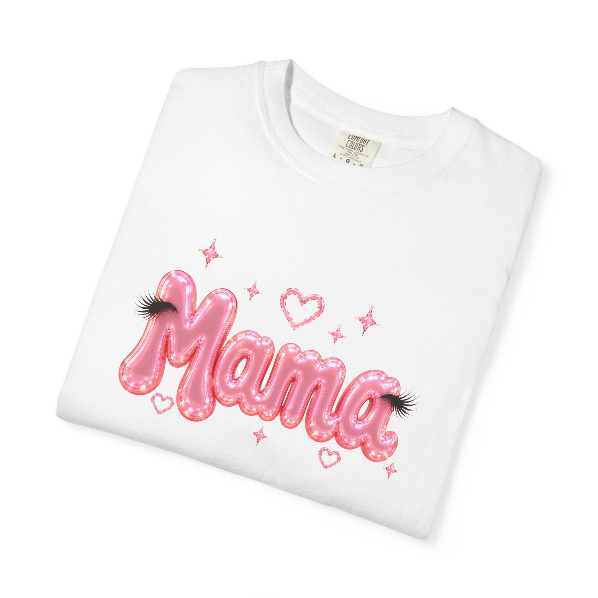 MAMA Pink Balloon Eyelashes T-Shirt
