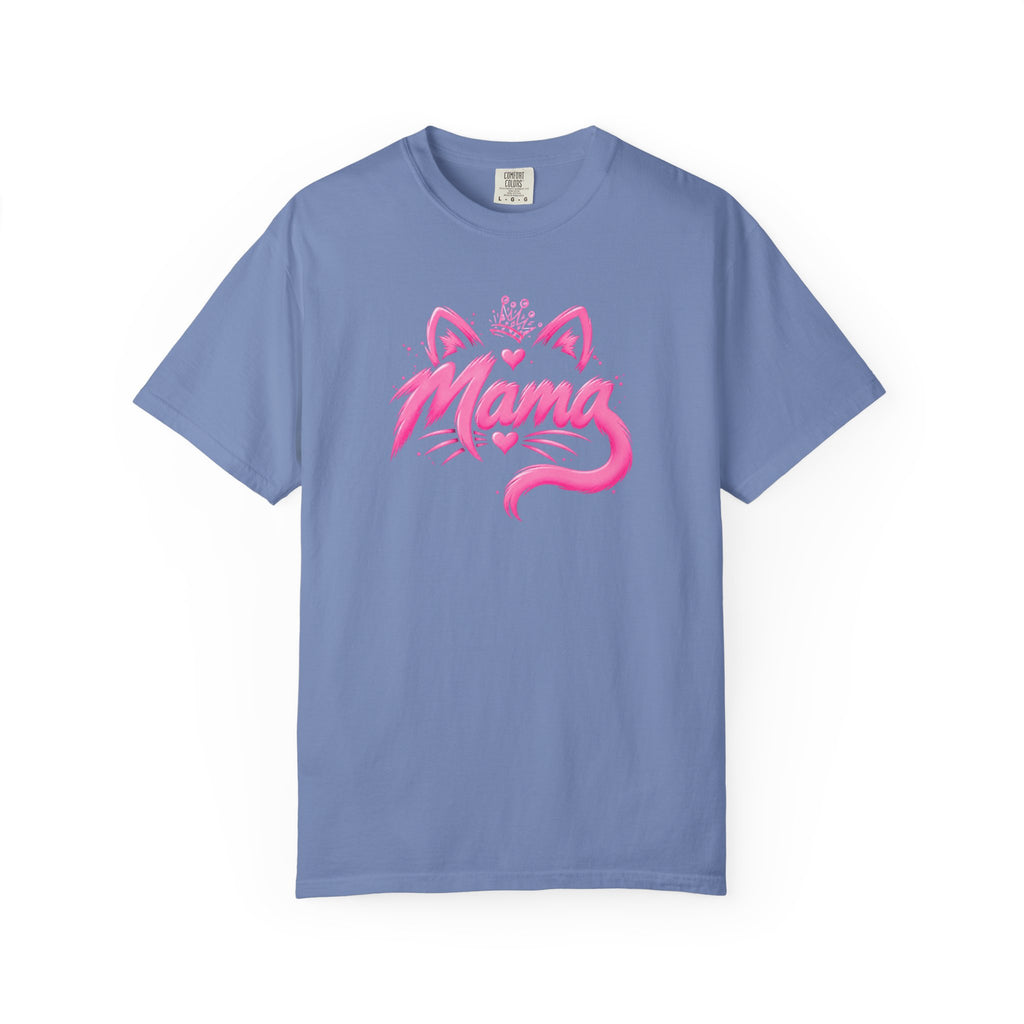 Mama Cat Crown T‑Shirt