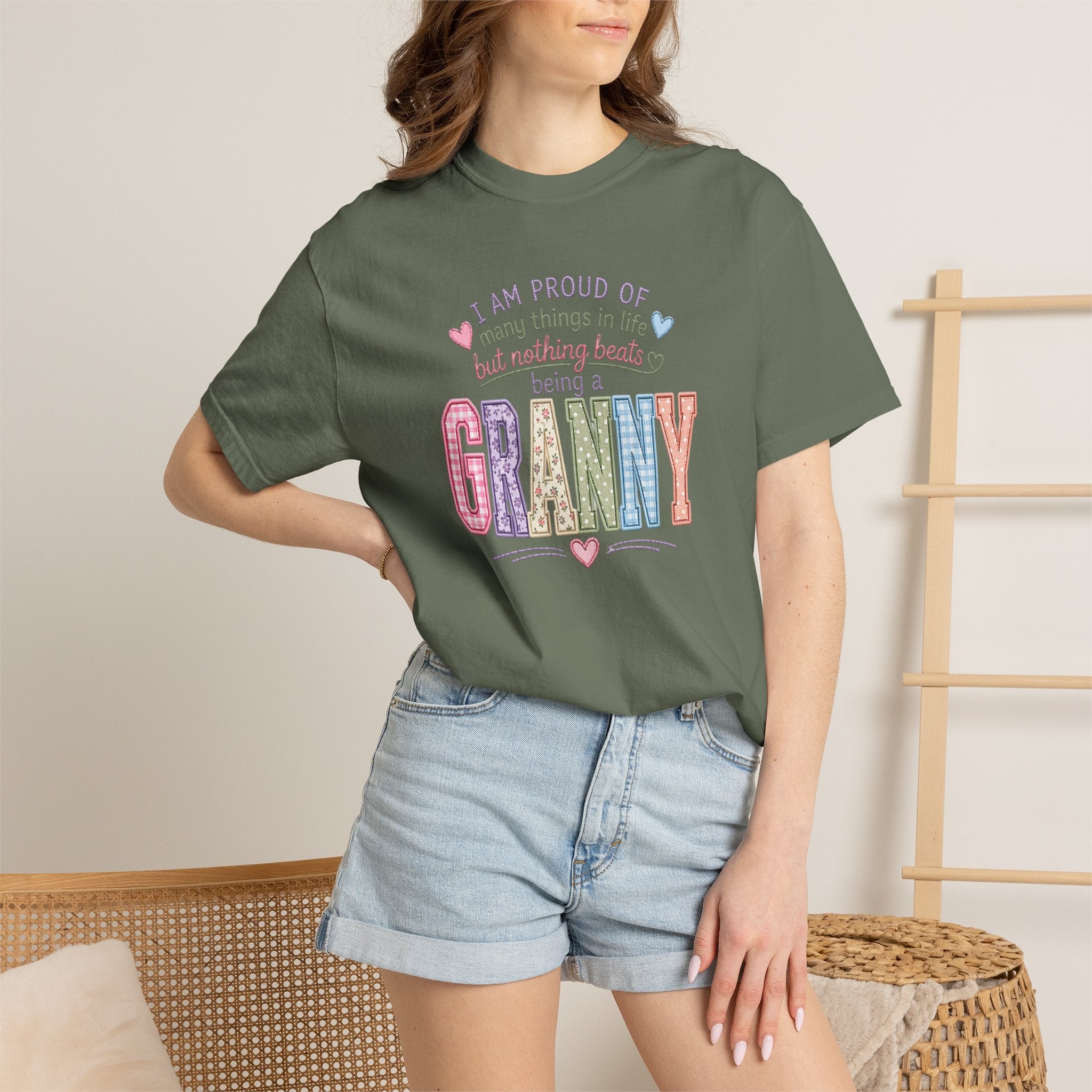 Granny Proud Tee — "I Am Proud of Many Things in Life But Nothing Beats Being a Granny"