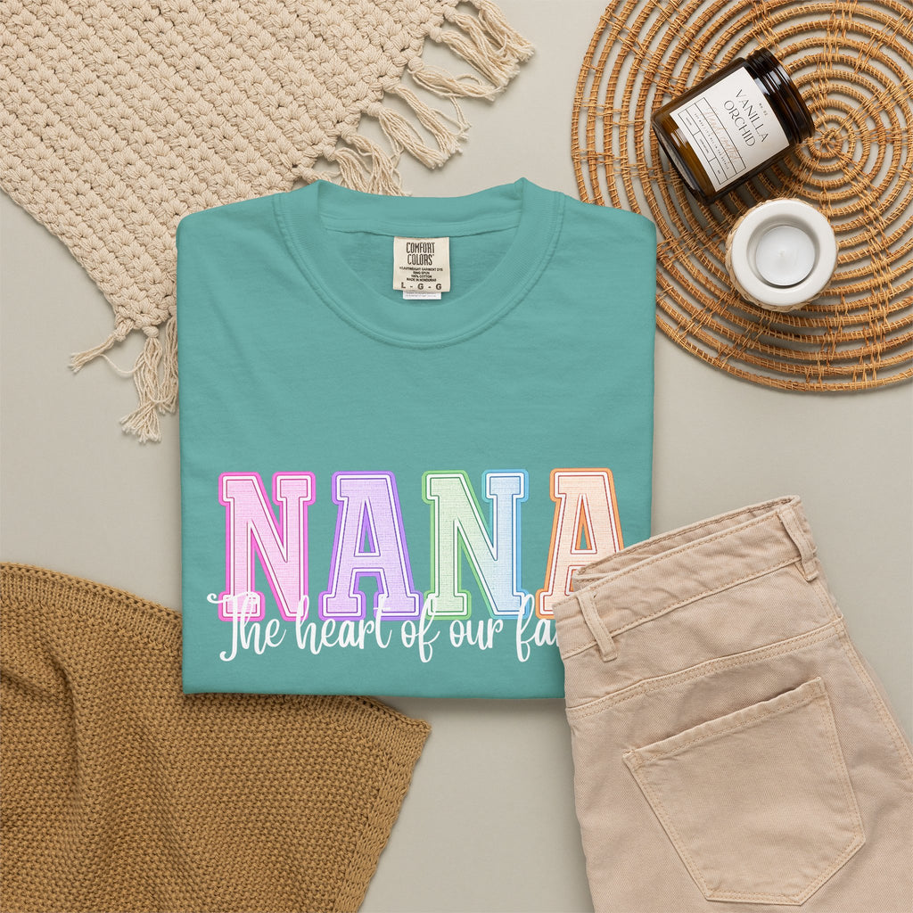 NANA The Heart of Our Family Tee