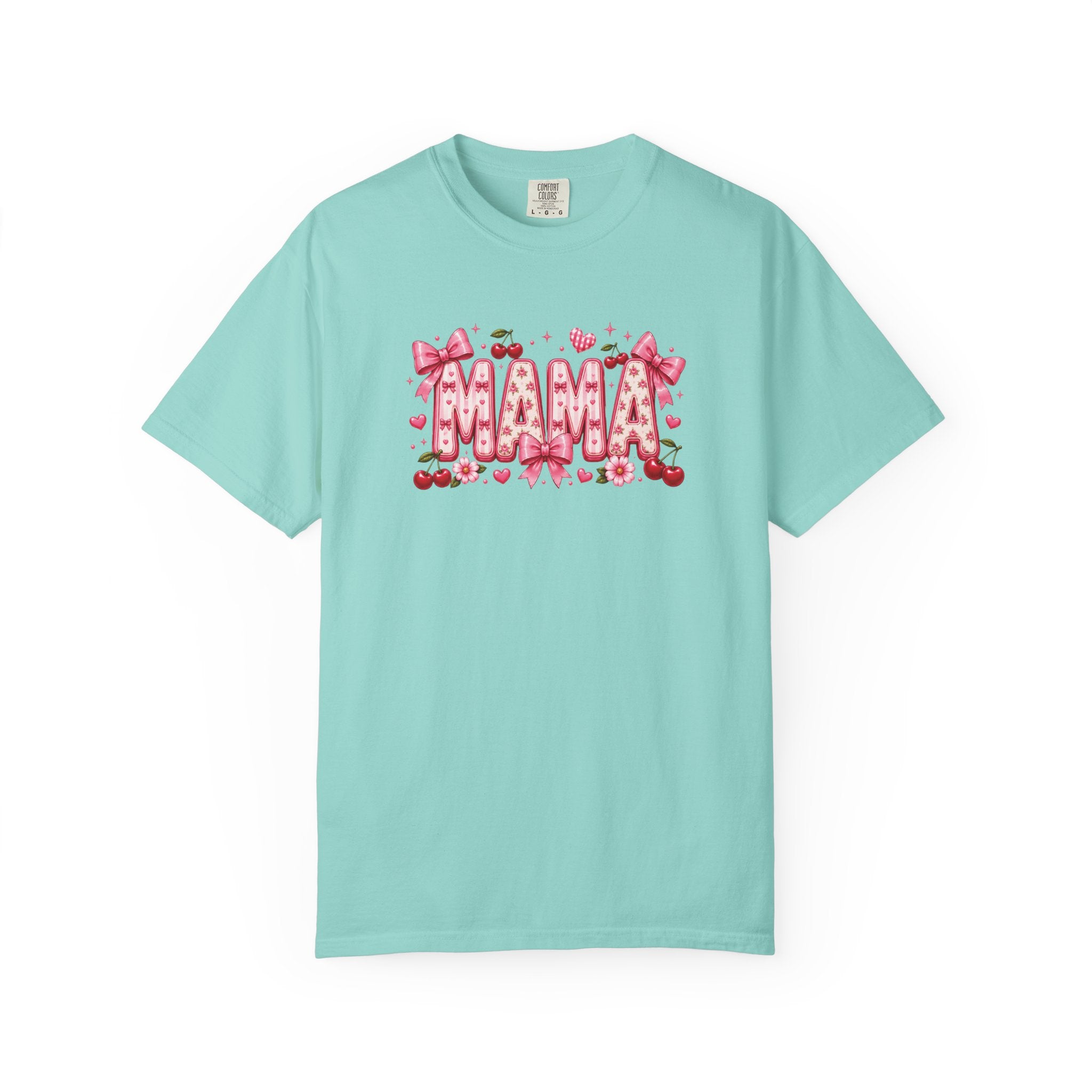 MAMA Floral Heart T-Shirt