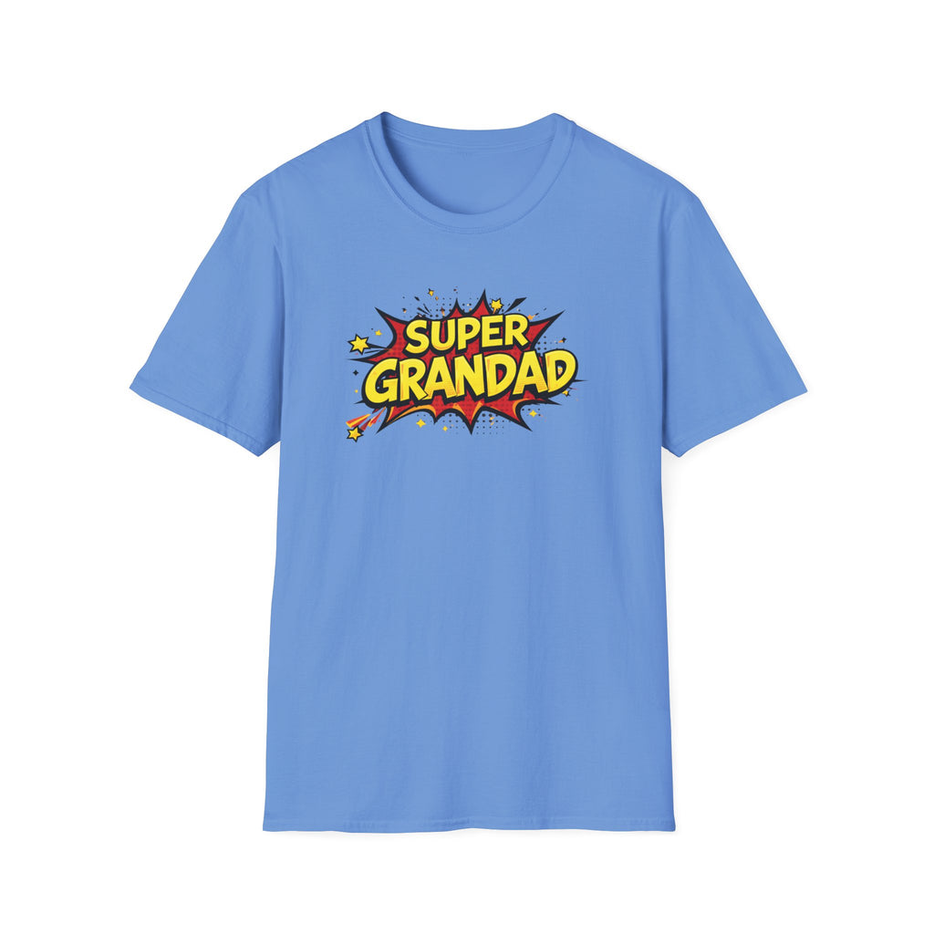 Super Grandad Comic-Style T-Shirt — Father’s Day Gift for Grandpa