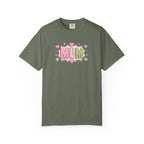 MUM Heart Patch Graphic T-Shirt — Cute Floral Mother’s Day Gift
