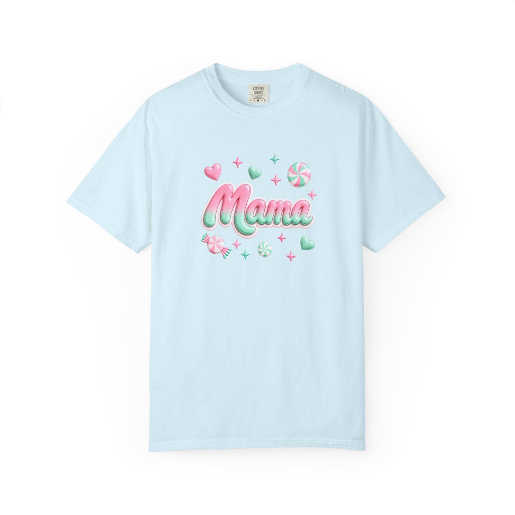 Mama Pastel Candy Script T-Shirt