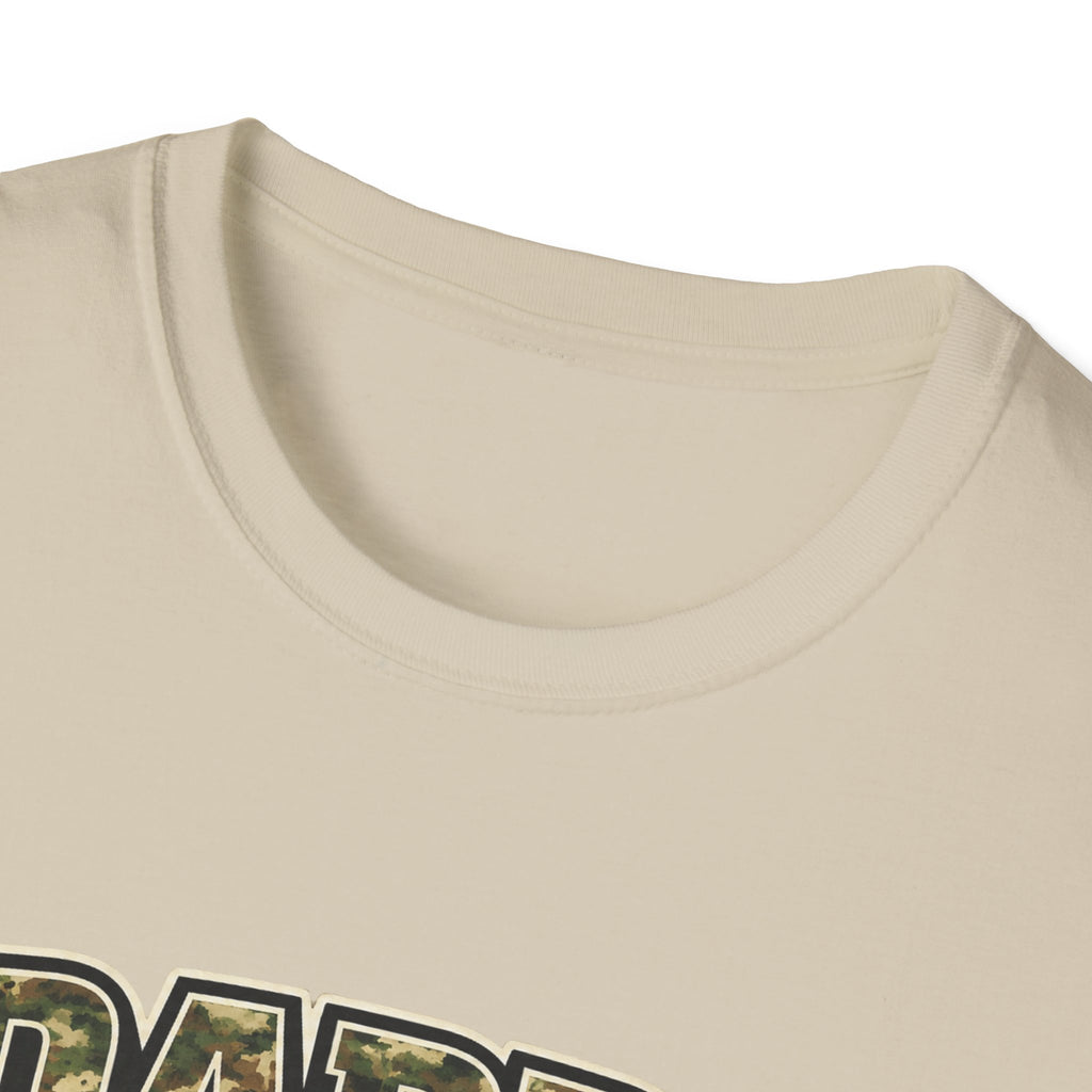 Daddy Loves His Little Troops Personalized Camo T-Shirt — Custom Name Father's Day Gift