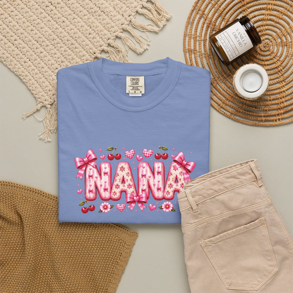 NANA Floral Heart T-Shirt
