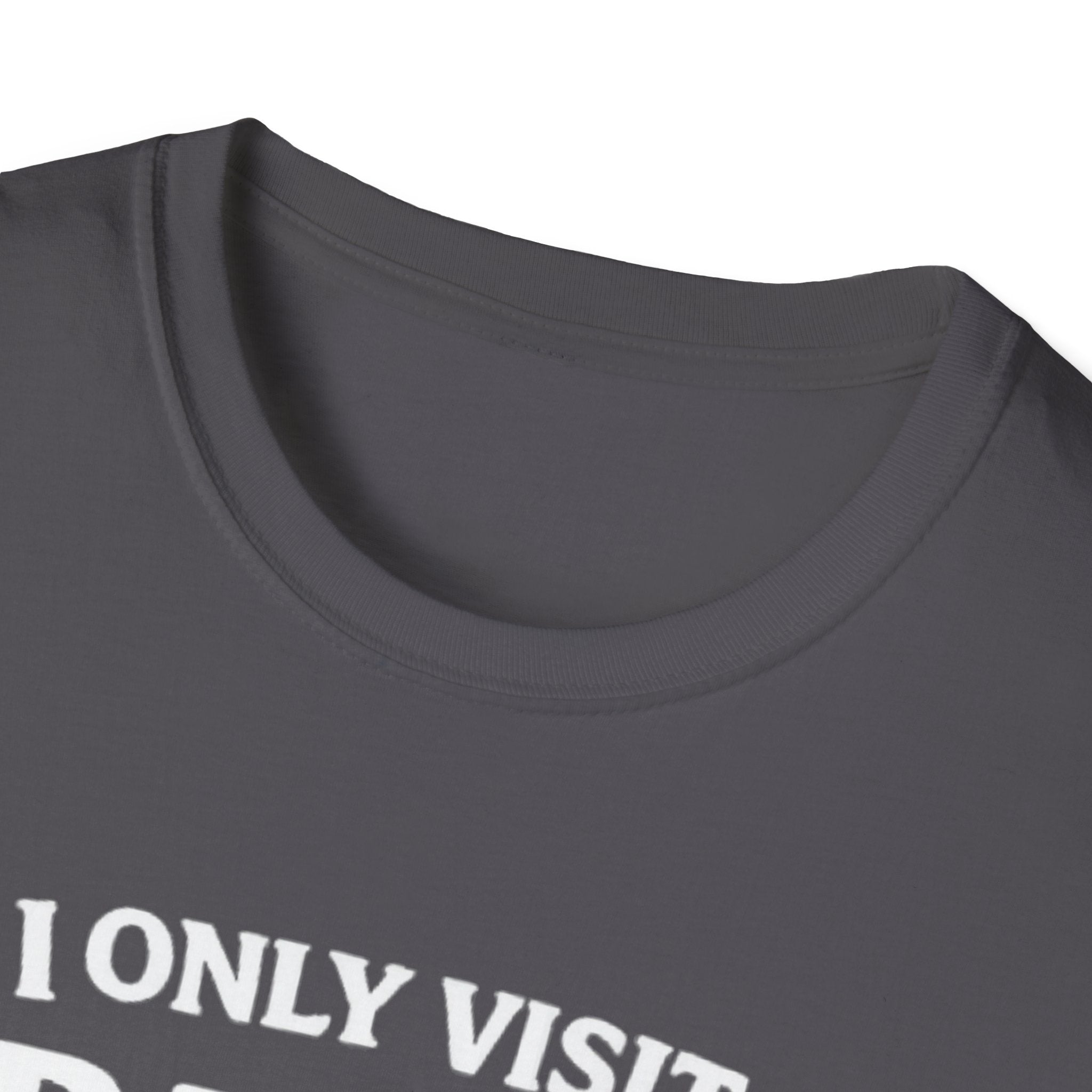 Grandad Biscuits T-Shirt — "I Only Visit Grandad for the Biscuits" Funny Grandpa Tee