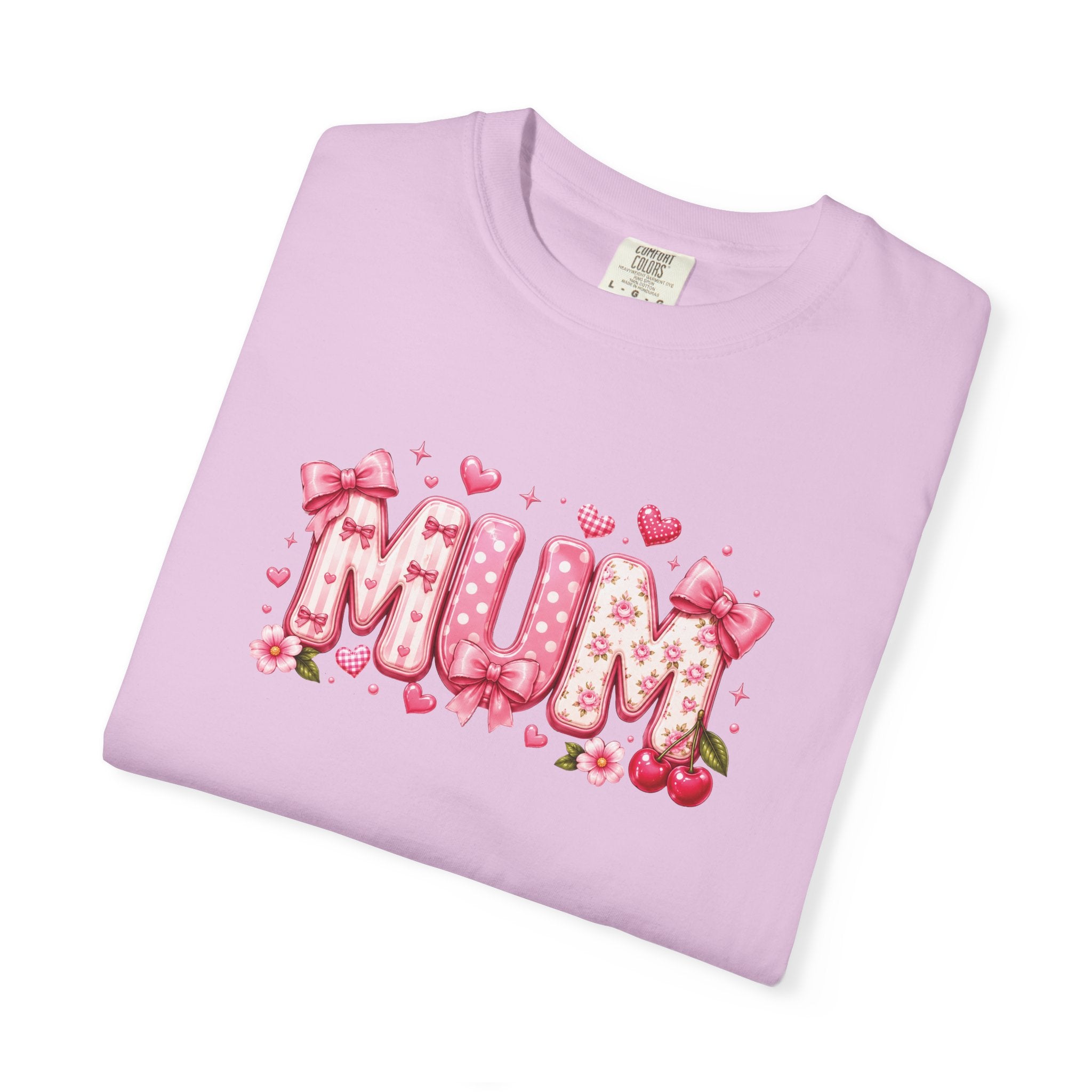 MUM Floral Heart T-Shirt