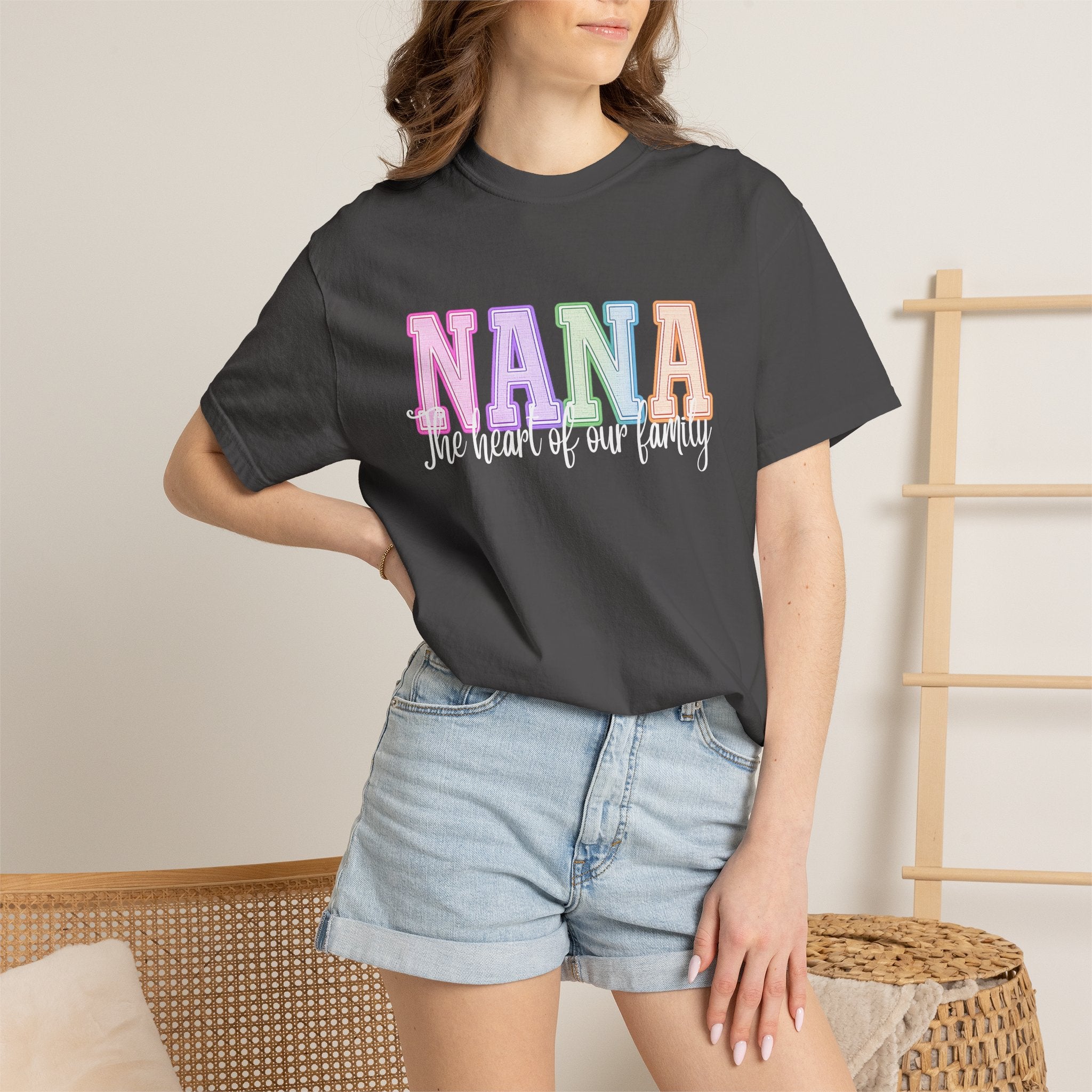 NANA The Heart of Our Family Tee
