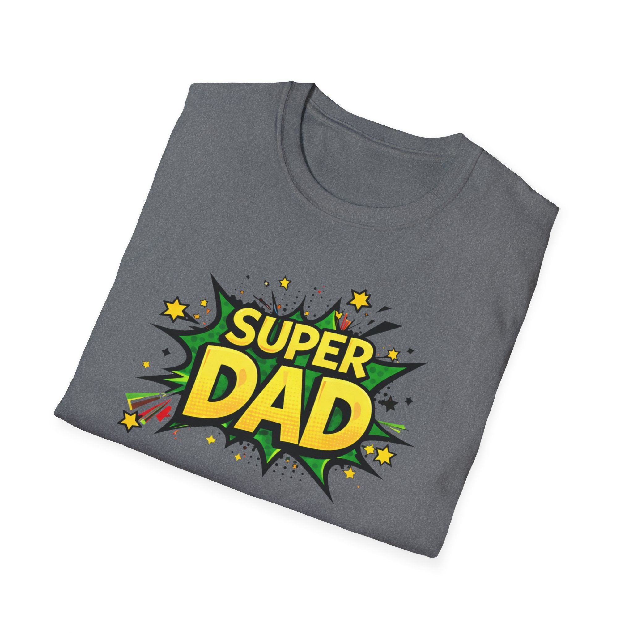 Super Dad Comic-Style T-Shirt — Father's Day Gift Tee