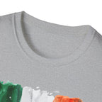 Made in Ireland T-Shirt — Watercolor Irish Flag Tee