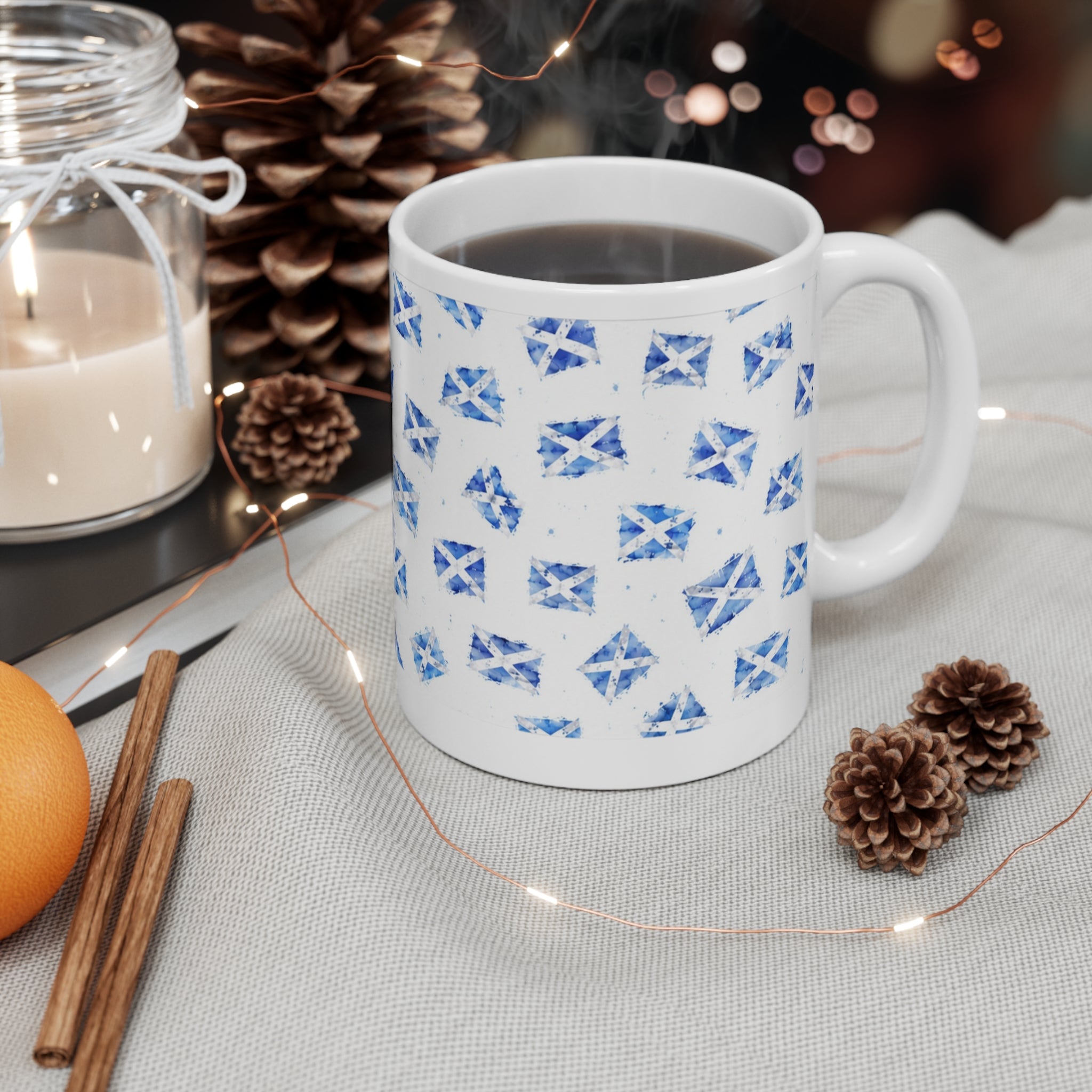 "For Scotland's Cause - Rise Again" Mug