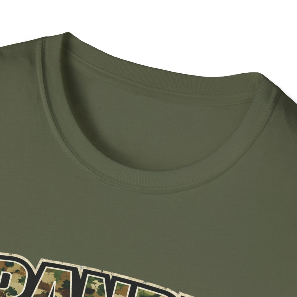 Grandpa Camo T-Shirt — "Grandpa Loves His Little Troops" Military Dad Gift