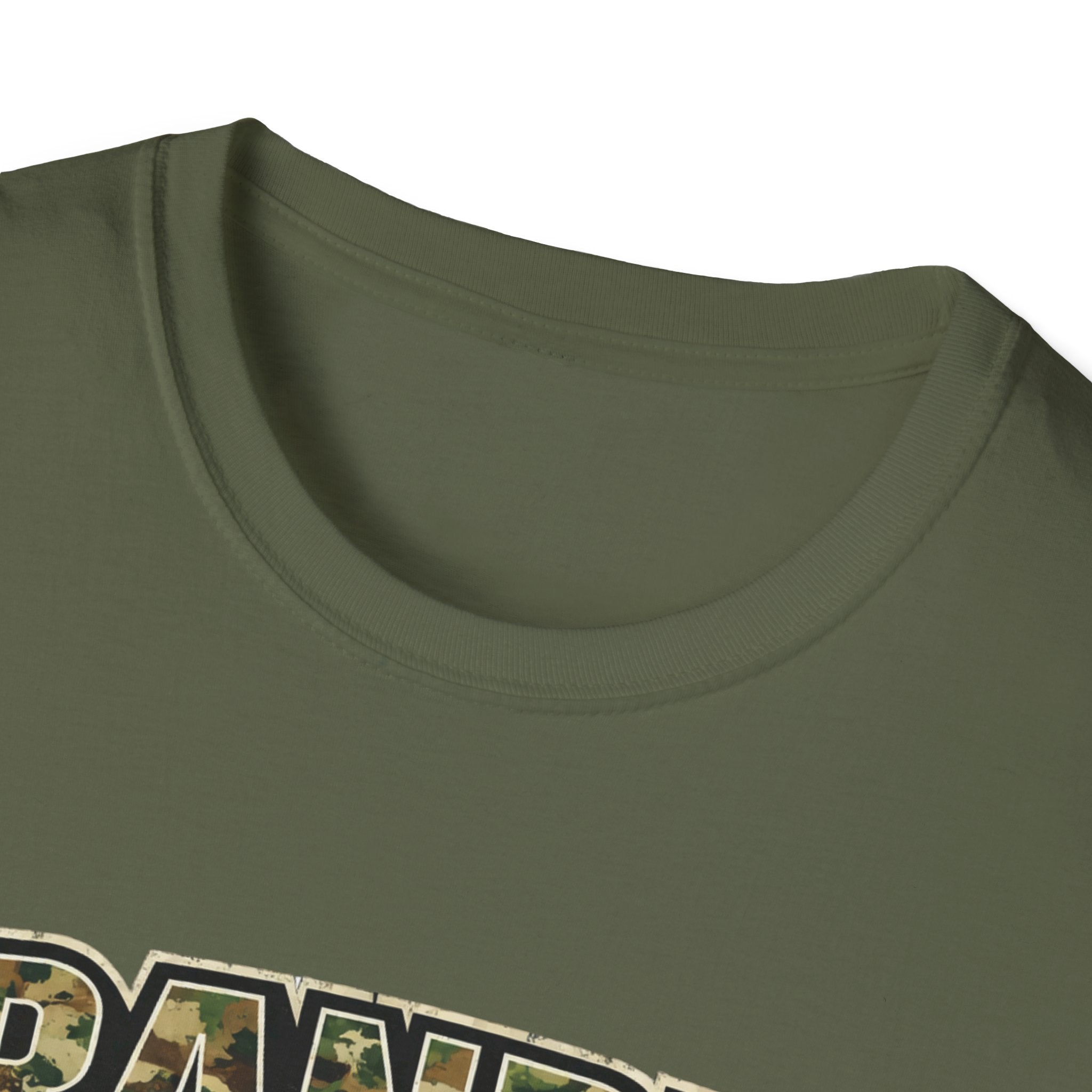 Grandpa Camo T-Shirt — "Grandpa Loves His Little Troops" Military Dad Gift