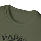 Papa’s Little Football Buddy T-Shirt — Personalized Soccer Dad Tee
